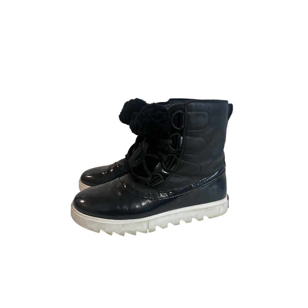 Sorel Joan of Arctic Next Lite Insulated Boots Sz 7.5 Black Shiny Women’s